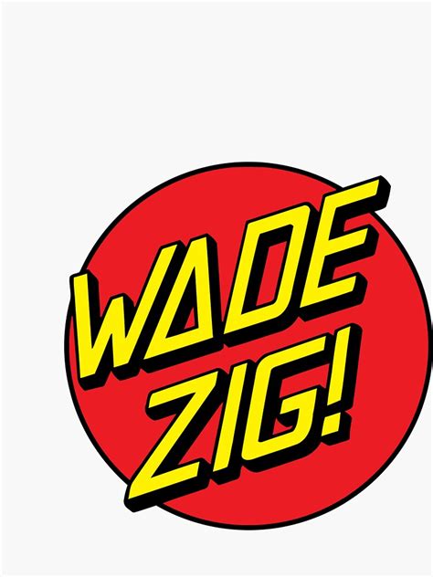 Wadezig Icon Sticker For Sale By Thesenseii Redbubble