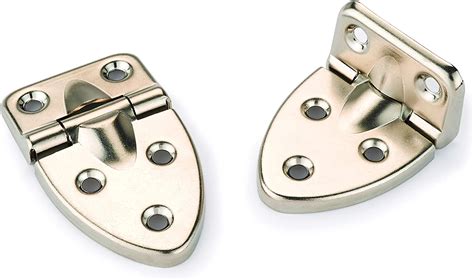 Highpoint 90 Degree Stop Hinge Nickel Plated 2 1932 X 1 1732 Pair