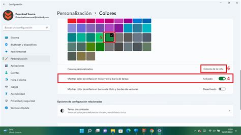 Como Cambiar El Color De La Barra De Tareas De Windows