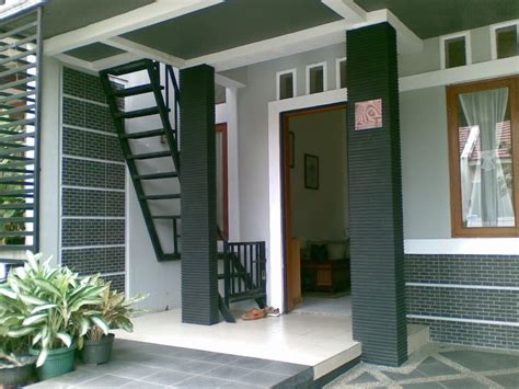 gambar desain teras rumah minimalis modern