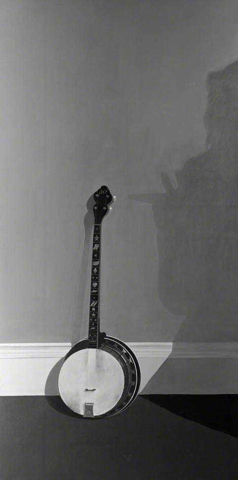 Billy Connollys Banjo C 1974 By John Byrne Scottish B1940 Art Uk