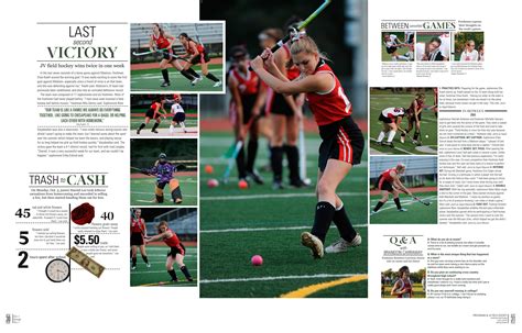 Sports Yearbook Layouts Color Squares With Captions Ғσℓℓσω ғσя мσяɛ