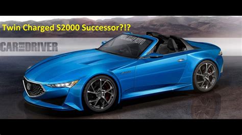2019 Honda S2000 Successor Revival Rumor Twin Charged Engine Youtube