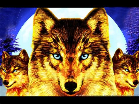 Golden Wolves Slot — Free Slot Machine Game By Konami