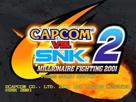 Capcom Vs Snk 2 Melton The Gamer