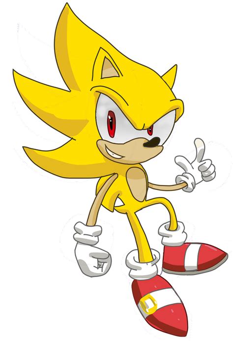 Yellow Sonic Power Up By Dol Gsoe On Deviantart