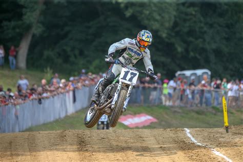 American Flat Track Henry Wiles Wins 14th Consecutive Peoria Tt