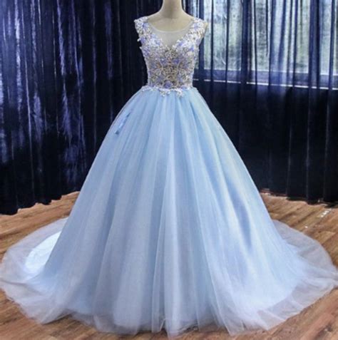 Tulle Custom Made Long Sweet 16 Prom Dress Quinceanera Dress On Luulla