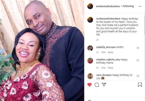 Actor Kenneth Okonkwo Expresses Love To His Beautiful Wife On Her