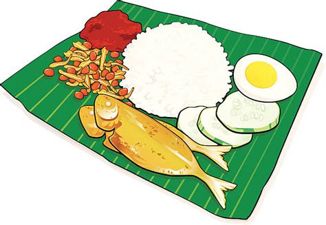 Best Nasi Lemak Illustrations Royalty Free Vector Graphics And Clip Art