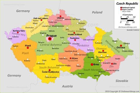 Czech Republic Maps Maps Of Czech Republic