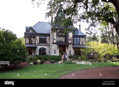 Beringer Mansion At The Beringer Winery In The Napa Valley Of