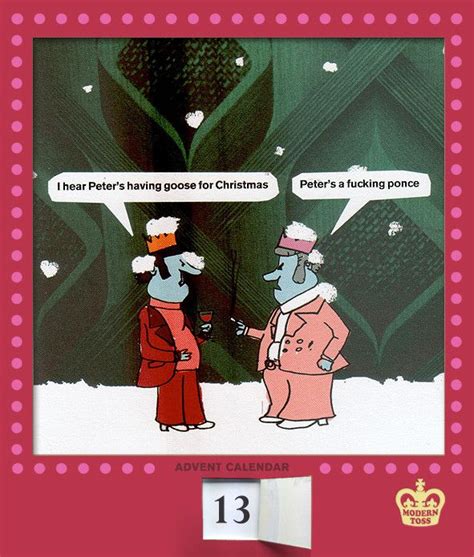 The Modern Toss Advent Calendar Christmas Cartoons Alternative
