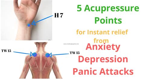 5 Acupressure Points For Anxiety And Depression Youtube