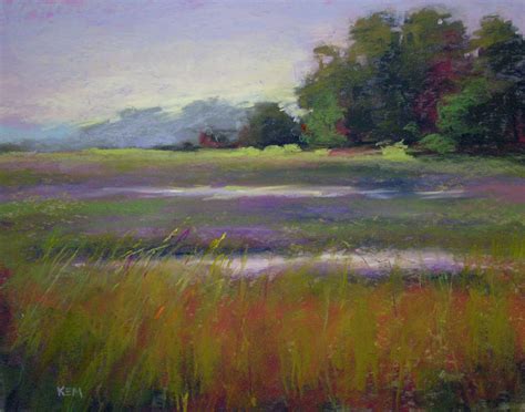 Painting My World Lowcountry Marsh Pastel 11x14