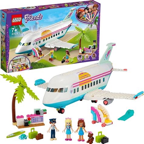 Lego Friends Heartlake City Airplane 41429 Building Set With 4 Mini Dolls And Holiday