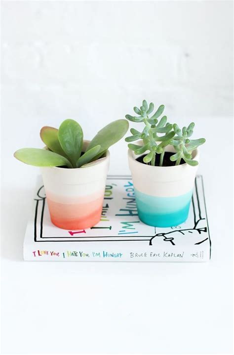 Best Dip Dyed Diys Succulent Pots Succulents Diy