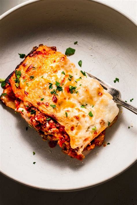 Lasagna With Bechamel Classic Italian Recipe