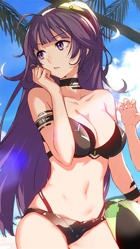 Anime Girls Beach Summer Bikini Raiden Kiana Bronya Honkai Hot Sex