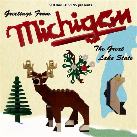 Greetings From Michigan Another Sufjan Stevens Album Cover Flickr
