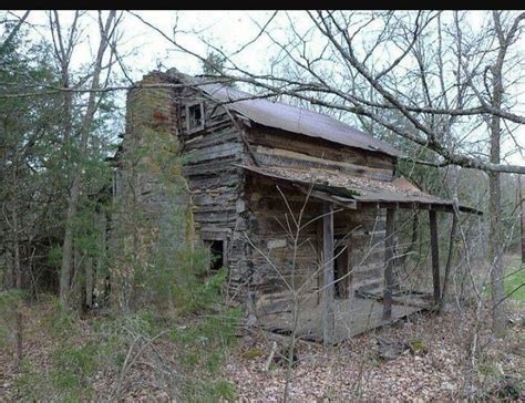 Pin By Pam On Old Log Cabins And Stone Fences Or Walls Abandoned Farm