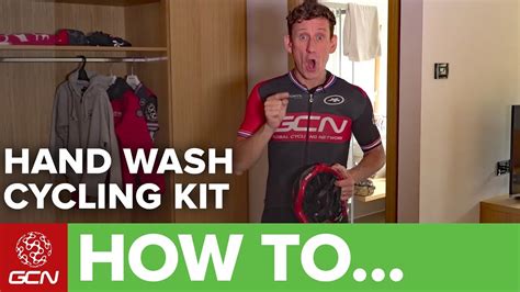 How To Hand Wash Your Cycling Kit Youtube