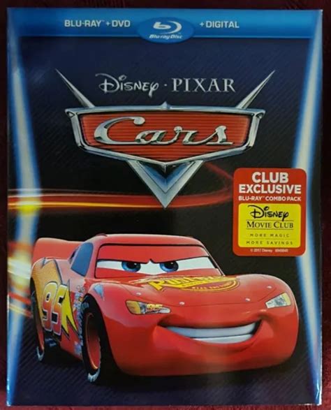 Cars Disneypixar Blu Raydvd Digital Movie Club Exclusive Wslip