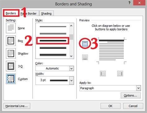 Cara Membuat Garis Kop Surat Di Microsoft Word Siap Ujian The