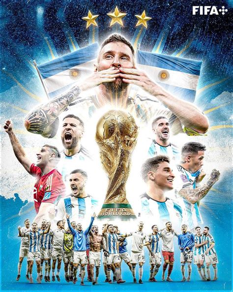Argentina Campeon Del Mundial Qatar 2022 By Cherryr95 On Deviantart