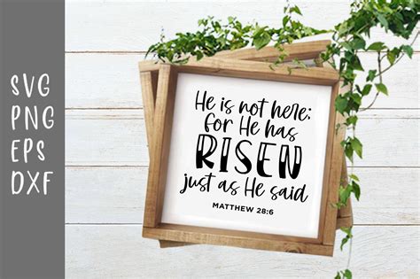 He Is Not Here For He Has Risen Graphic By Designtwits · Creative Fabrica