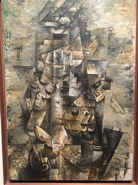 Georges Braques Man With A Guitar 1911 Moma 2017 Georges Braque