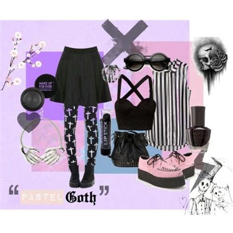 Pastel Goth Outfit Ideas