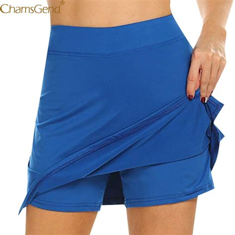 Womens Athletic Performance Training And Running Skirt A Girl Exercising