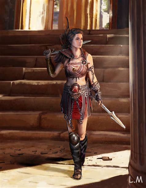 Artstation Assassin S Creed Odyssey Kassandra Fanart