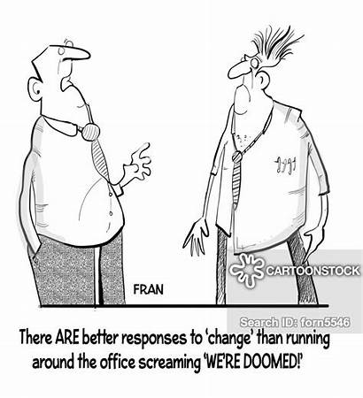 Change Managing Cartoon Cartoons Funny Management Consultant