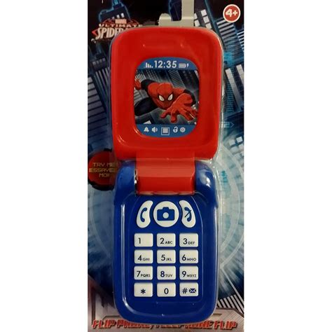 Marvel Spiderman Flip Phone