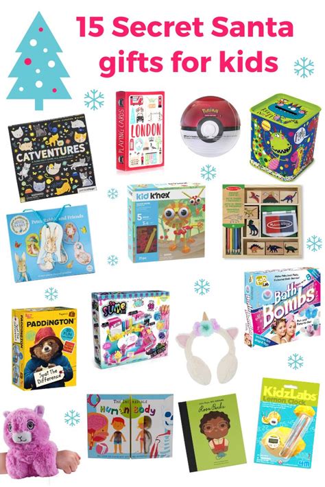 15 Secret Santa T Ideas For Kids With Images Secret Santa Ts