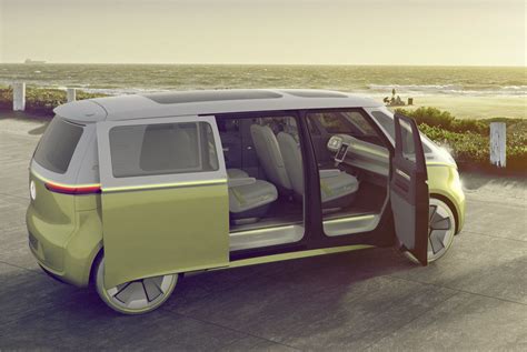 The All Electric And Autonomous Volkswagen Id Buzz Minivan Electric