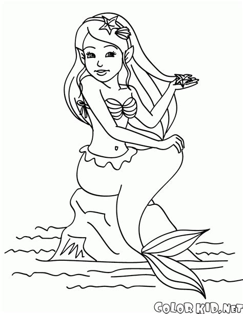 Disegni Da Colorare Principesse Sirene Mermaid Coloring Book Mermaid