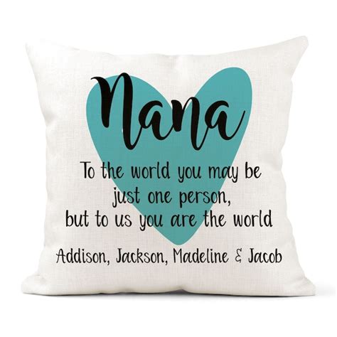 Nana Pillow Etsy