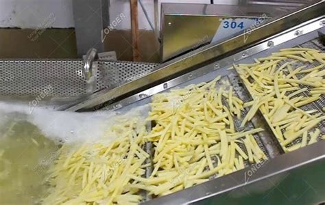 Customized French Fries Vegetable Blanching Machine