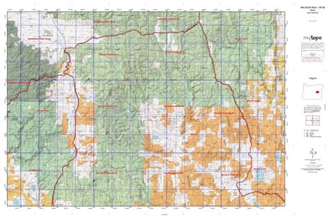 Oregon Unit 66 Topo Maps Hunting And Unit Maps Huntersdomain
