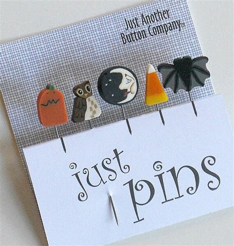 Halloween Pins Perfect For Decorating Pumpkins Etsy