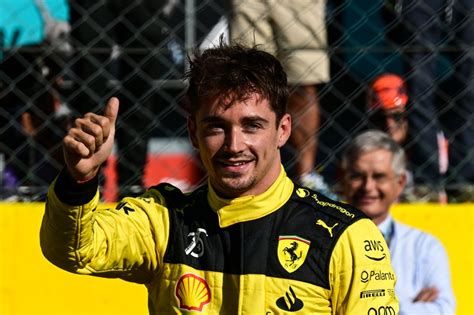 Grand Prix Ditalie Charles Leclerc Offre La Position De Tête à