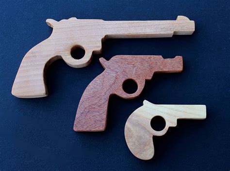Wooden Handguns