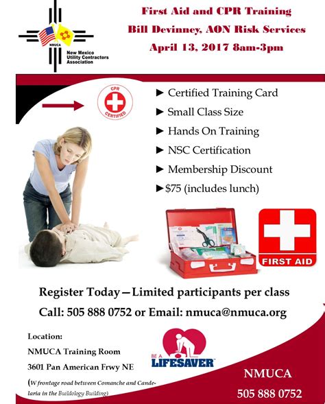 Learn how to create your own. CPR/First Aid Class