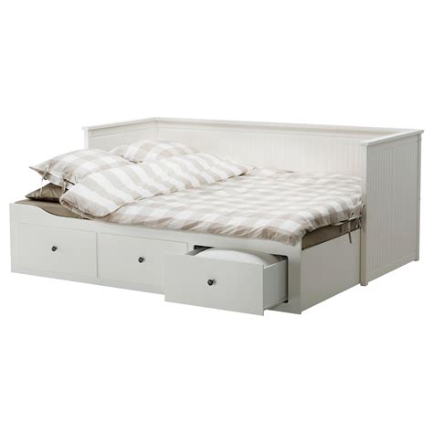 Ikea catalogue covers a lot of different types of furniture, starting from beds, sofas, tables, chairs, bathroom furniture… however, it is hard to highlight one single trait that makes ikea furniture, especially ikea sofa beds, so popular among the buyers. HEMNES Daybed frame- Sofa, single bed, or pulls out to ...
