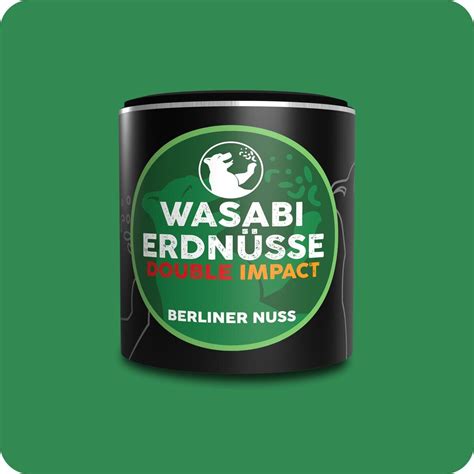Wasabi Erdnüsse Mit Chili Double Impact Berliner Nuss
