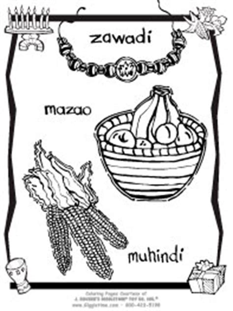 The seven principles of kwanzaa. Kwanzaa Coloring Pages: Giggletimetoys.com