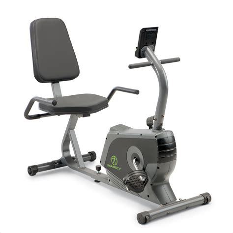 While there are only 8 levels of tension on the exerpeutic. Marcy Magnetic Recumbent Exercise Bike NS-1206R - Walmart.com